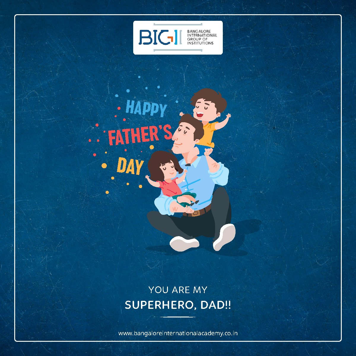biaintlsocial's tweet photo. Wishing an amazing day to all the superheroes of our little ones!! Happy Father’s Day !!

#BIA #InternationalSchool #ICSE #CBSE #State #ShiningStars #FathersDay #FathersDay2020 #HappyFathersDay #FatherDay https://t.co/1jzXqIfQg7