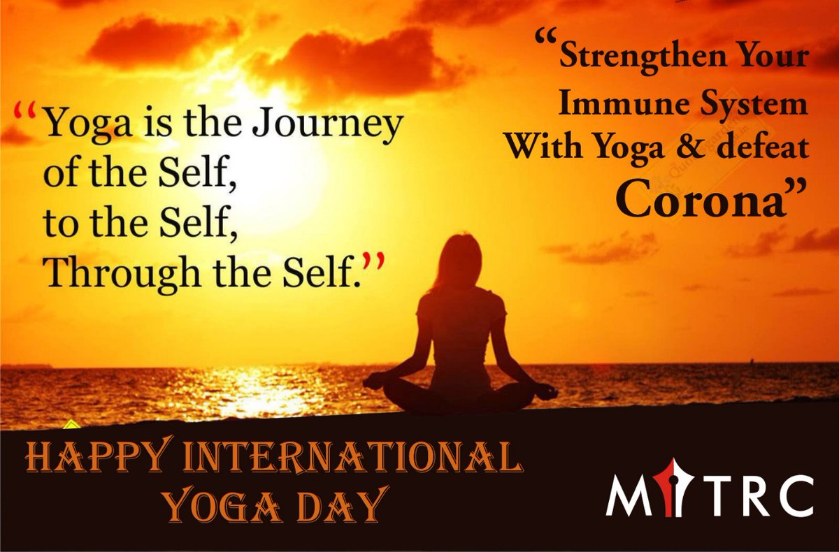 MITRC2's tweet photo. INTERNATIONAL YOGA DAY https://t.co/64Ic4tvHtx