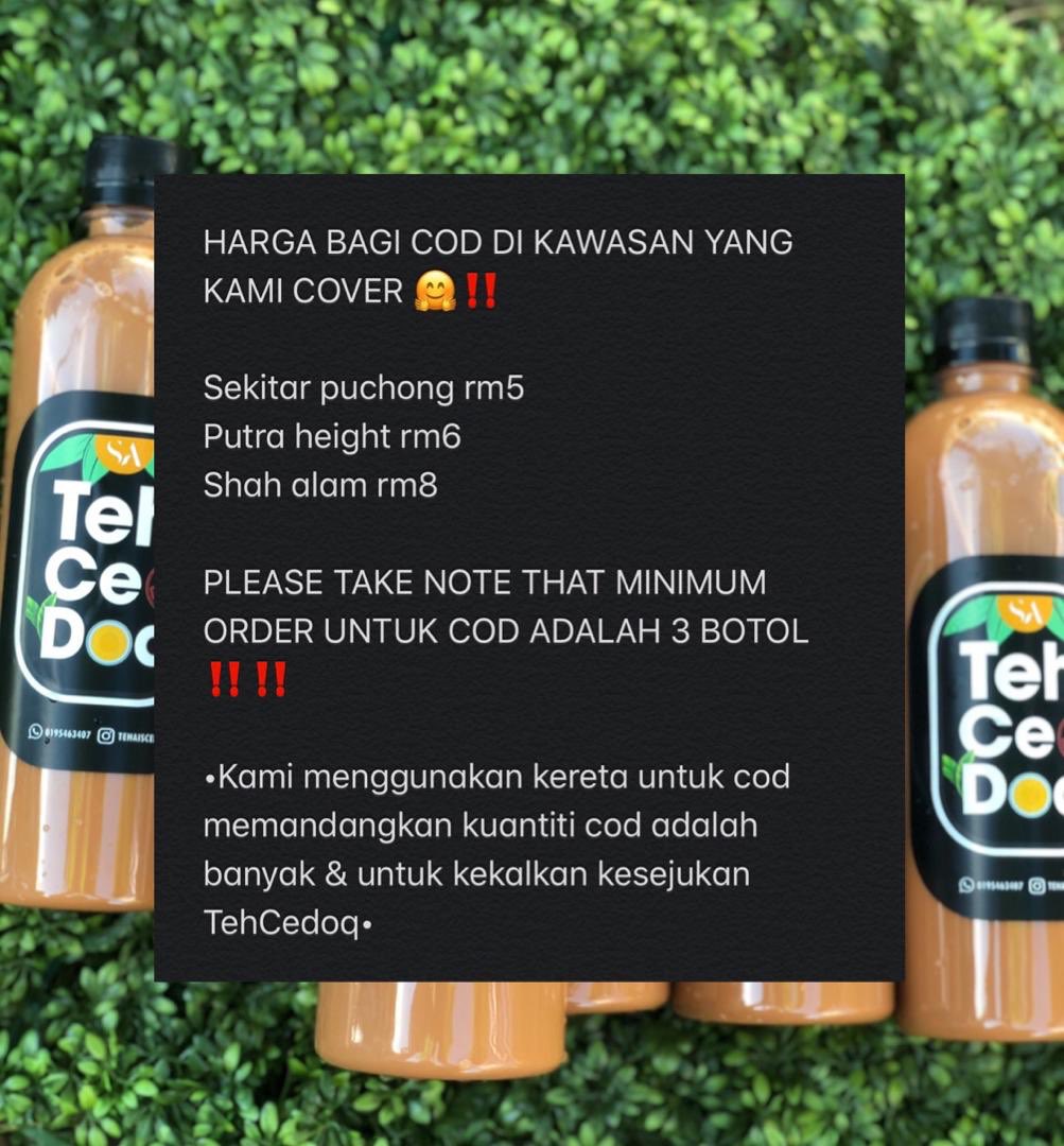 SyedAmirulAkmal's tweet photo. Hi korang semua ❤️ saya try dekat sini pulak,mudah mudahan ada lah rezeki saya 😊
Saya menjual TehAisCedoq 😍 sebotol rm5 je 😋 korang boleh ws https://t.co/HtsvVzrgau mintak tlong dgan kuasa RT gais 😊 semoga murah rezeki korang 😚😚 https://t.co/yNMTNYKUOR