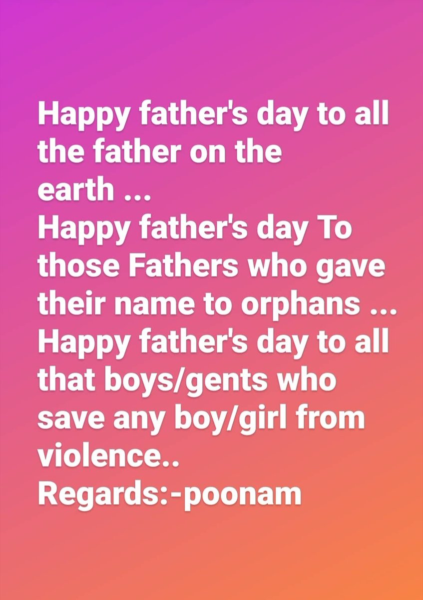 POONAMC44440720's tweet photo. Happy fathers day........... https://t.co/8clPuPgBHe