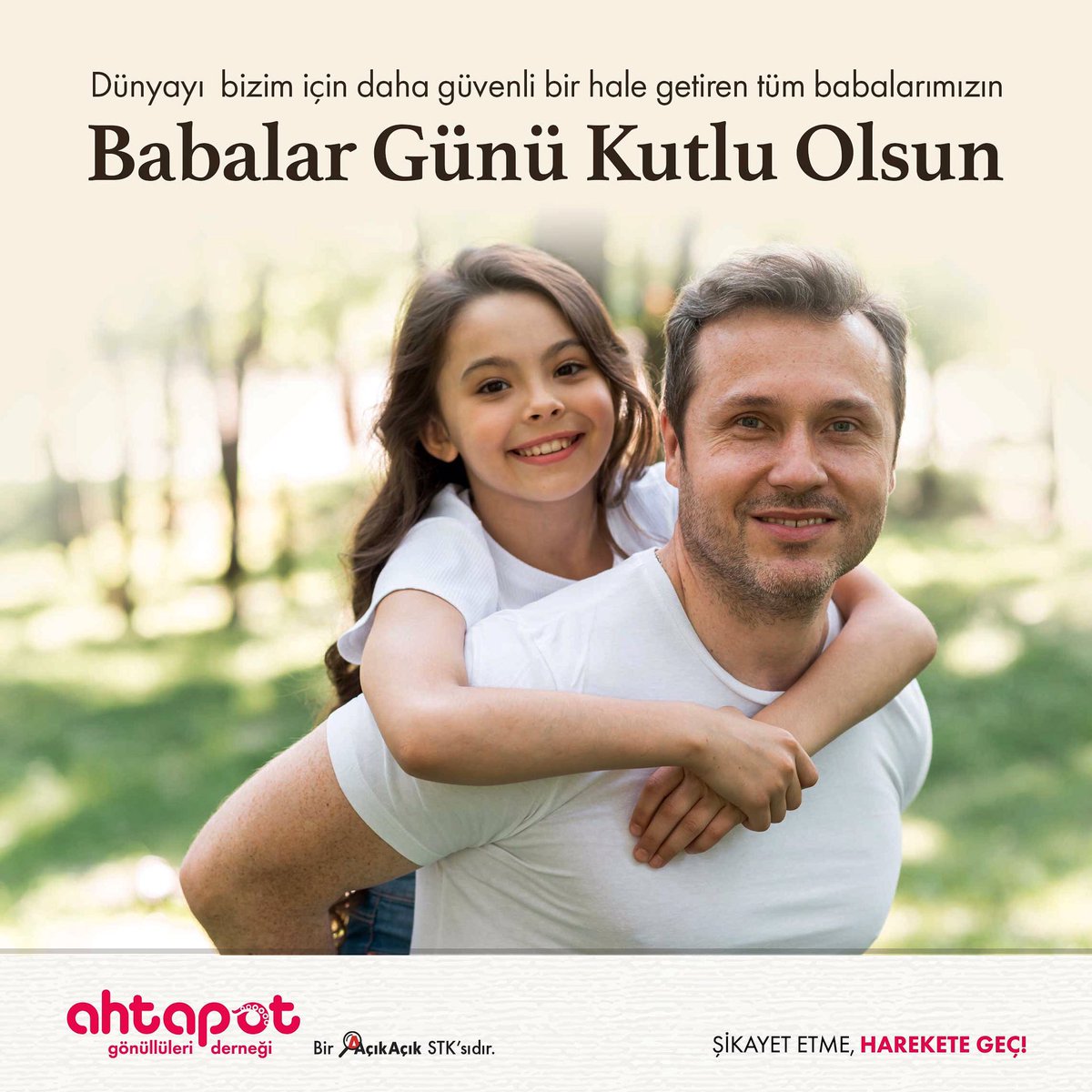 Dünyayı bizim için daha güvenli 
bir hale getiren tüm babalarımızın
Babalar Günü Kutlu Olsun #babalargunu #babalargunukutluolsun