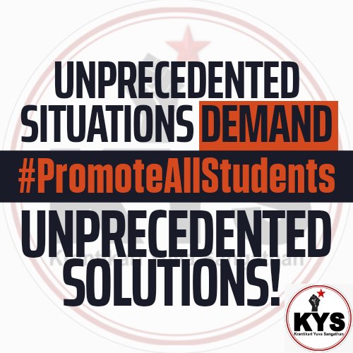 krantikari_yuva's tweet photo. #DUAgainstOnlineExams
While Universities across country are promoting students owing to the unprecedented situation created due to Corona, we demand  DU should #PromoteAllStudents as a "one time measure"!
#DUAgainstOnlineExam https://t.co/TJKREZAmwz