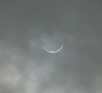 ChaaiBiskut's tweet photo. Solar Ekglimpse.
#SolarEclipse2020 https://t.co/vrTYPBMpRC