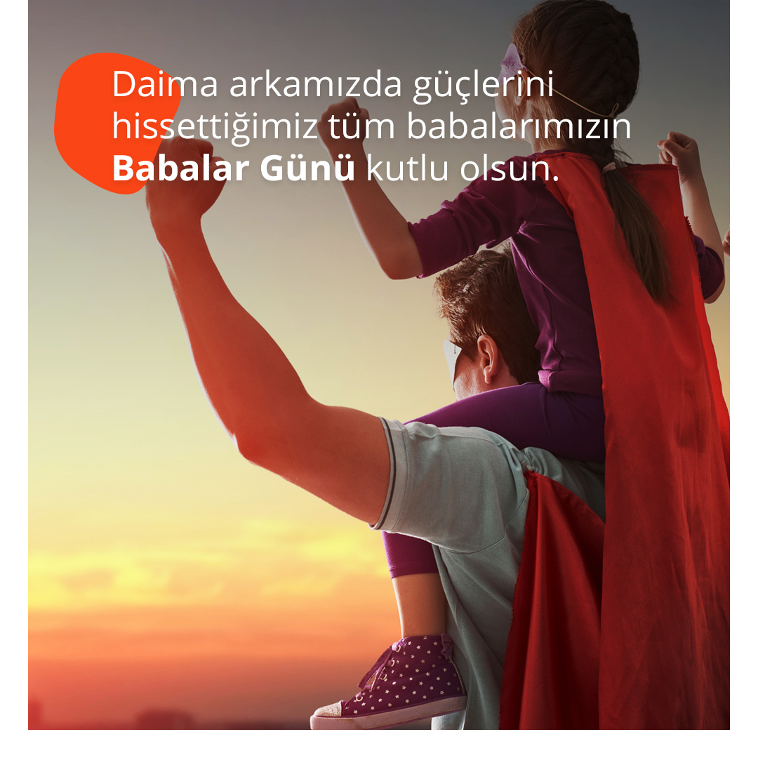 Başta şehit babalarımız olmak üzere, gücünü her daim arkamızda hissettiğimiz babalarımızın Babalar Günü’nü kutlarız.

#babalargunu
