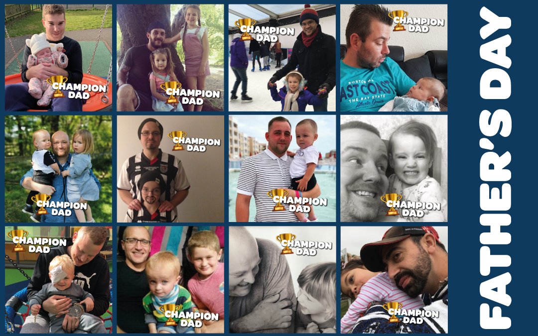 ChectUK's tweet photo. A shout out to the amazing dads out there who go above and beyond to support their families. Thanks to all who submitted their nominations - all dads have received a special honorary CHECT Champion award!
https://t.co/GJVkFRrxPv #FathersDay #Retinoblastoma #CHECT https://t.co/Q3wODEqTvY