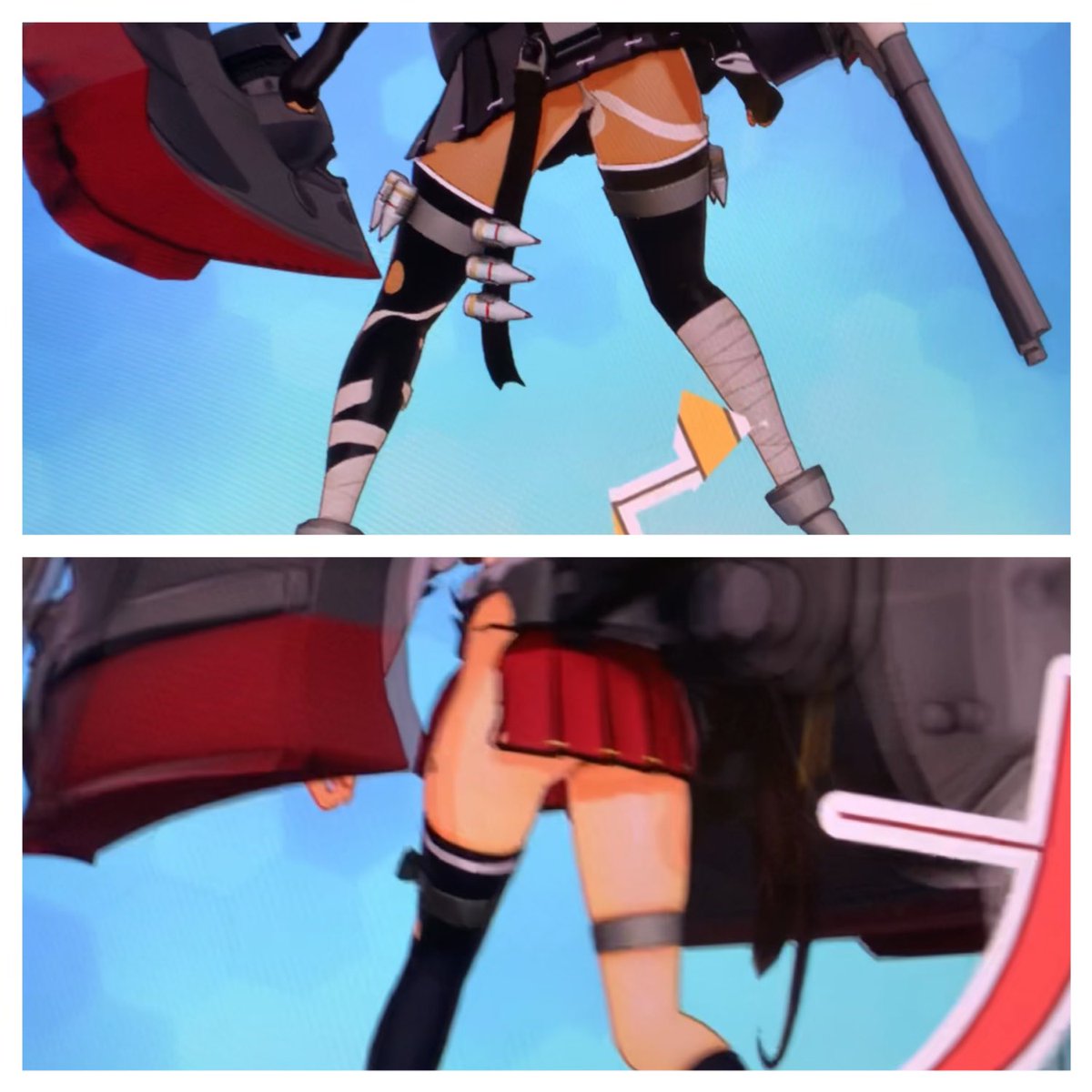 御nomichi 大和型ドスケベ戦艦姉妹 艦これアーケード武蔵と大和の大破時に画面回転させてお尻チェックしたはただのサラシにただの黒紐 常時臨戦態勢すぎやしませんかね 艦これ 艦これac