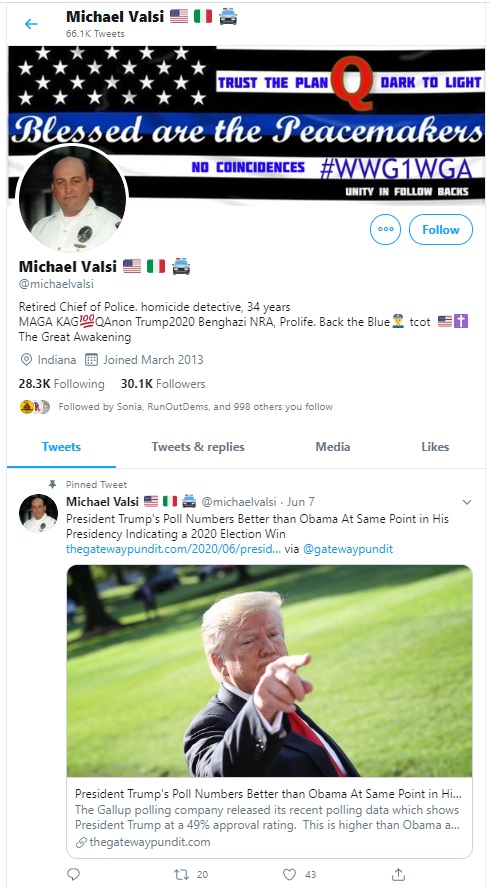 So, sure enough, right as the Trump rally is starting and I'm getting ready to post my Kamala-outing tweet, I discover I am no longer in two rooms... I quickly go through the lists I had saved and found that I somehow was no longer following the above person... (3)