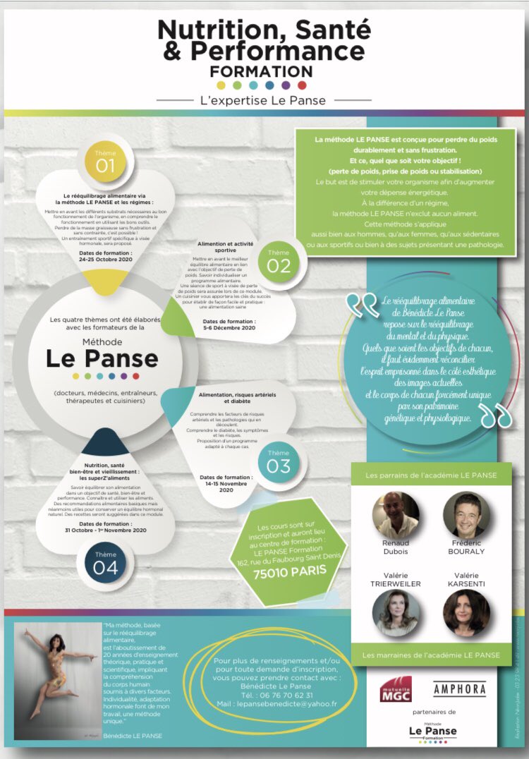 Nouvelles certifications nutrition!
Dès octobre 2020 à paris.
Inscription à lepansebenedicte@Yahoo.fr
#alimentation #antiregime #sante #performance #bienetre <a href="/femmeactuelle/">Femme actuelle</a> <a href="/marieclaire/">Marie Claire</a> <a href="/FSGTofficiel/">FSGTofficiel</a> <a href="/EditionsAmphora/">Éditions Amphora</a>