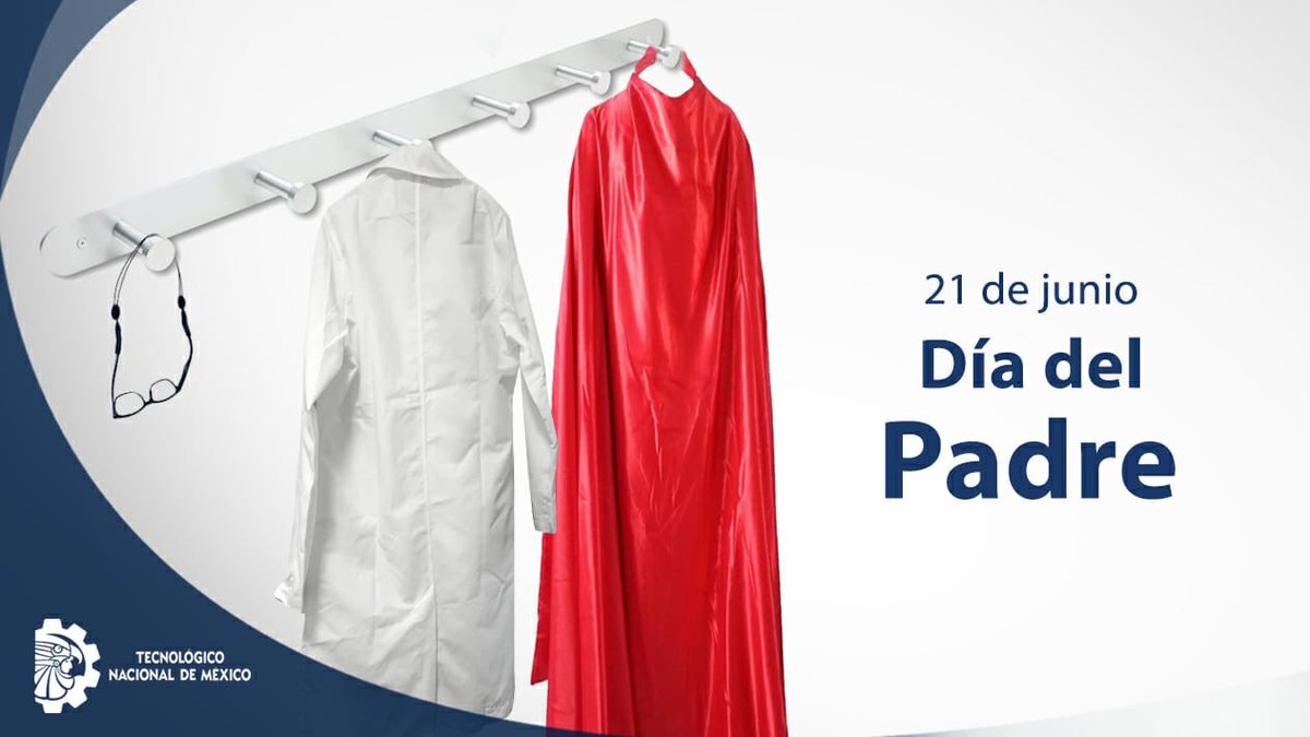 Nuestros padres son los héroes que nos protegen y cuidan durante nuestro desarrollo personal y académico, en este #DíaDelPadre felicitamos a todos los papás de nuestra #ComunidadTecNM