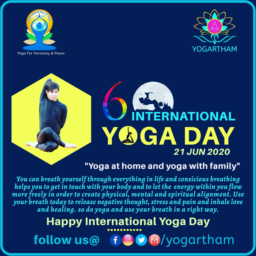 Ravindra_Satuna's tweet photo. Wishing you a happy and healthy international yoga day.

#IDY2020 #Yogartham #yoga #Yoga_At_Home_And_Yoga_with_family #DoYogaAtHome #Practice_makes_perfect. https://t.co/TjG7kbTdG9