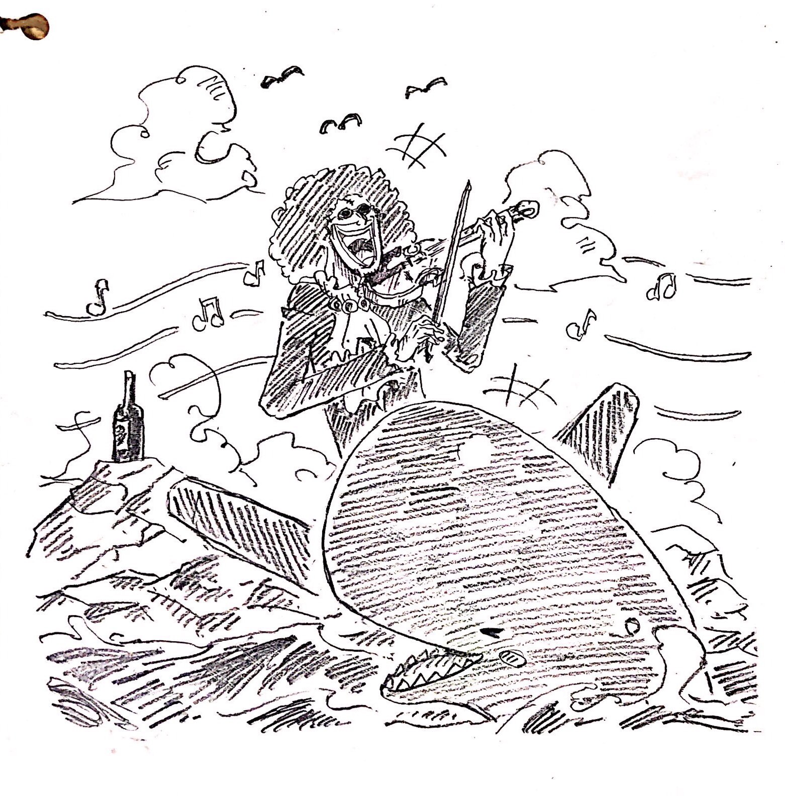 Choromame 再会 ワンピース Onepiece イラスト ワンピースイラスト ラブーン ブルック みんなでワンピース T Co Srh2xlka4z Twitter