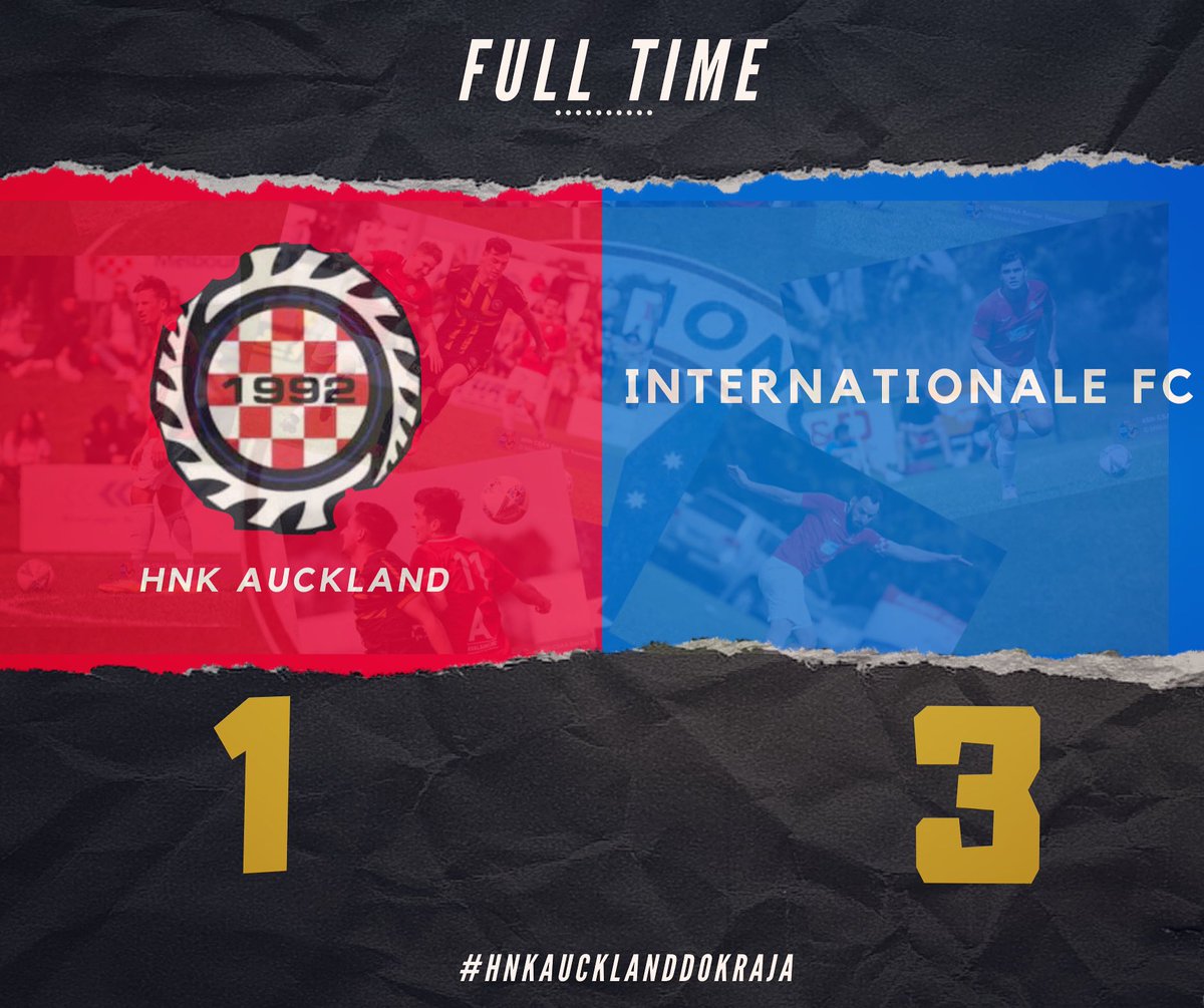HNKAuckCro's tweet photo. Not how we wanted our season to start but it seems to be our curse !  It was  never going to be easy with only 2 weeks to get match fit but plenty to work on and looking forward to putting a better performance next week . Goal to Z.Bartulovic #hnkaucklanddokraja https://t.co/x2AdJAH6Zt