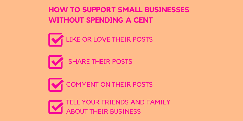 Here's 4 ways you can support any small business.
Never underestimate the power of social media!📱