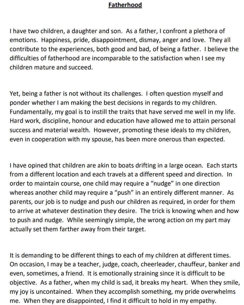 Aleenator1's tweet photo. Some thoughts on fatherhood.  Happy Father's Day to all Dad's! #FathersDay #fathersday2020 https://t.co/pjFaGFMPMt