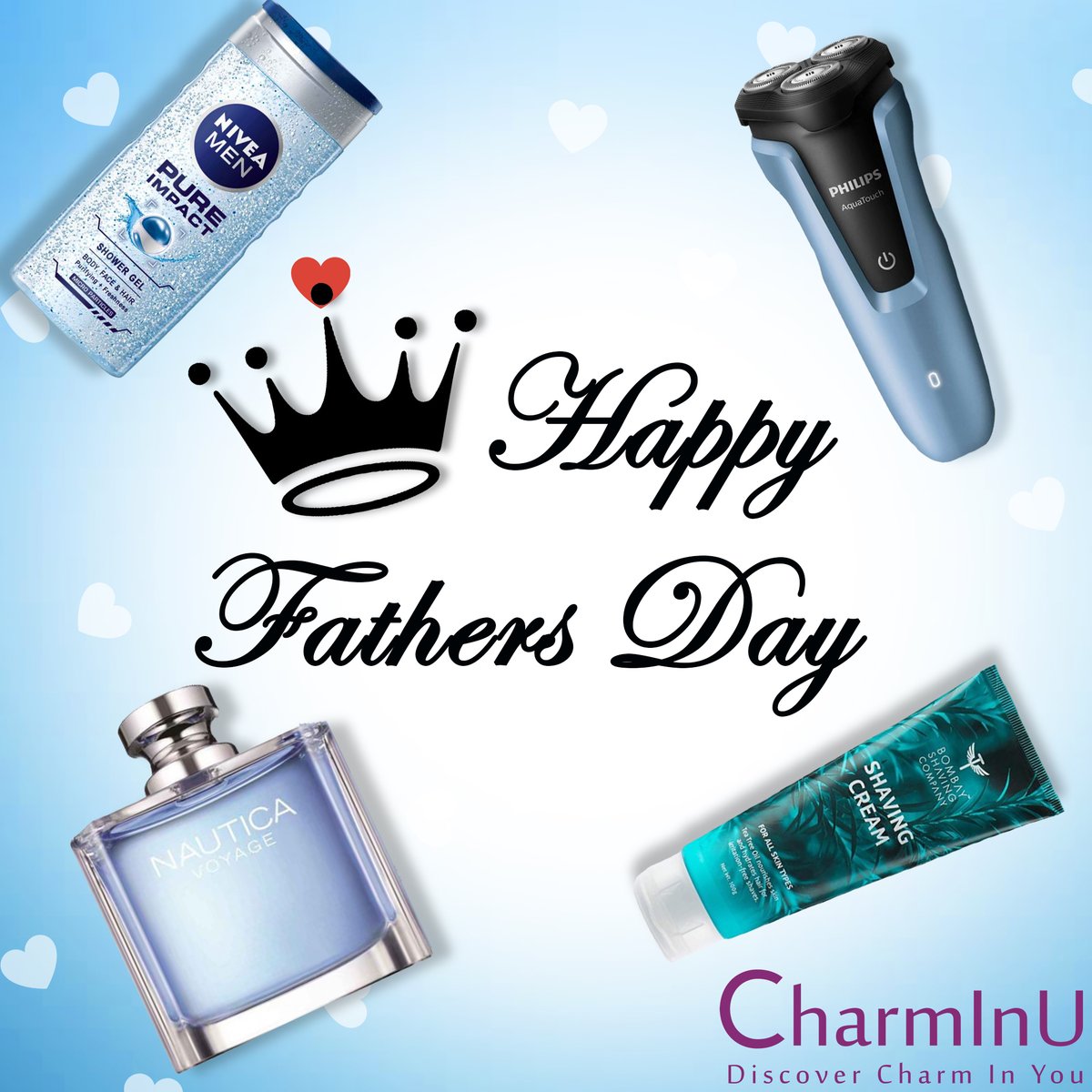 CharmInU_IN's tweet photo. Happy Father's Day 2020!!

#fathersday2020 #happyfathersday #Fathersday
#fatherslove #CharmInU #DiscoverCharmInYou #CharmInUMen https://t.co/d08VhvGf3e