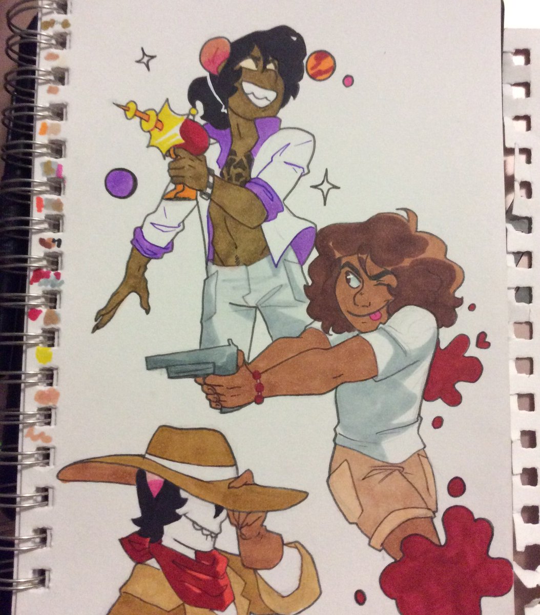 Monsters in SPACE
#MiddleverseVirginia AU 