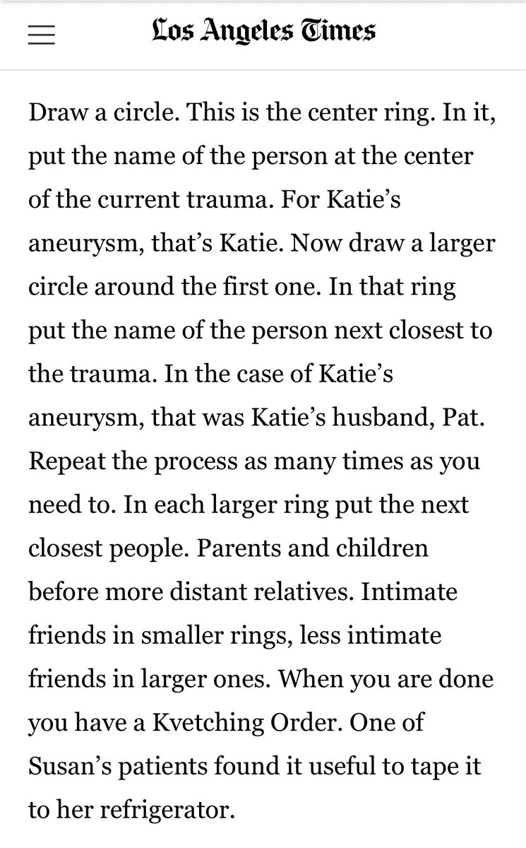 RING THEORY. Not a book, but should be. Anyone involved in a tramautic event focuses on helping those more effected and pulling help from those less effected. It’s the best community response to bad events and completely shaped my approach to care (of self and others).9/10