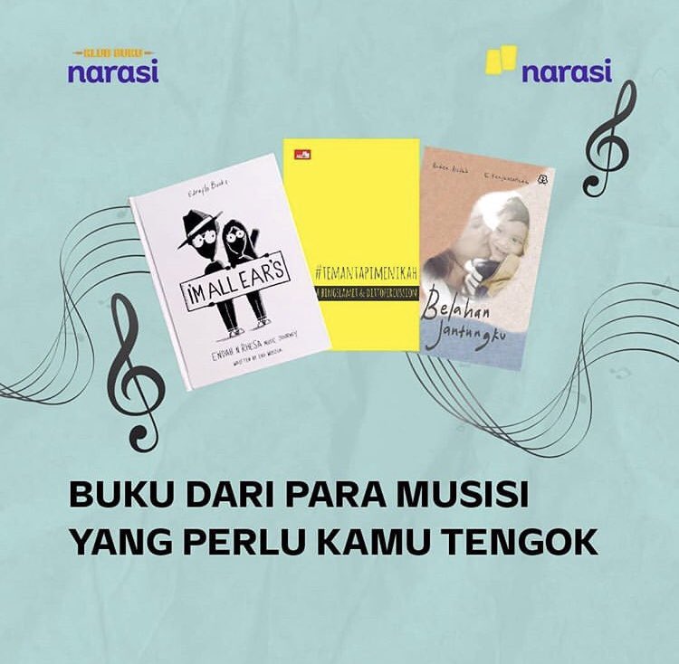 endahNrhesa's tweet photo. Terima kasih banyak #KlubBukuNarasi @narasitv atas ulasannya mengenai buku kami, “I’m All Ear’s” Kami sungguh tersanjung.. 🌹💙🙏 Terima kasih :)) #earBook #ImAllEars https://t.co/Sa6ZUnG7VT