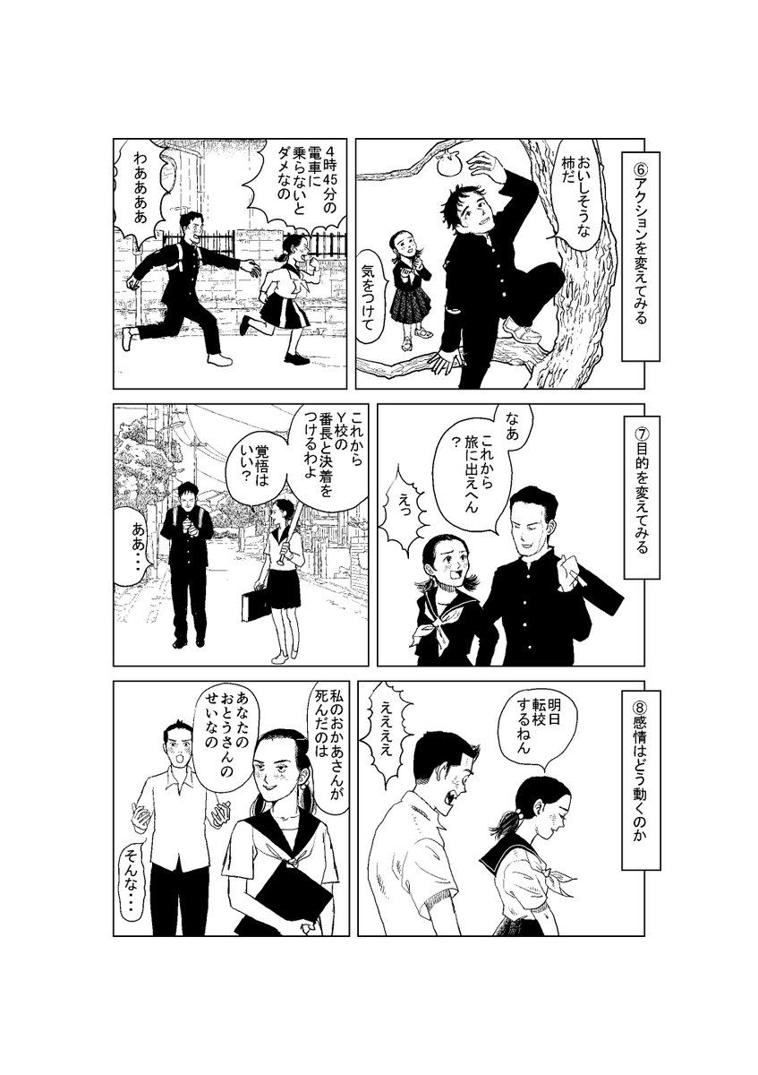 「マンガ学部の脚本概論」さそうあきら 
https://t.co/MLMg6MprOf…
第1回「アイデアを出すってどういうこと?」より
次のエピソードで何を書くべきかアイデアの詰まった人へ
「エピソードチェックリスト」 