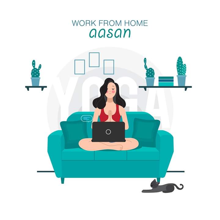 blacktreegraphx's tweet photo. That's how we work &amp; do yoga everyday!
#InternationalYogaDay #namaste

#yoga #fitness #meditation #yogainspiration #yogapractice #yogalife #motivation #yogaeverywhere #healthylifestyle  #fitnessmotivation #asana #instayoga #selfcare #Workfromhome #StaySafeStayHome #Staysafe https://t.co/ROhDNqf5Wk