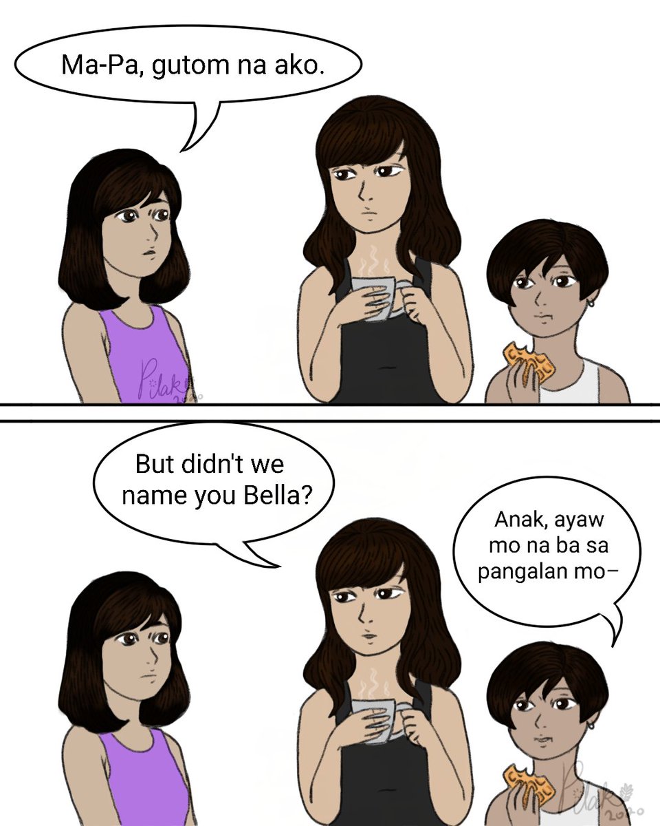 🌱 Short Comic: Double Dad Drollery 🌱

Perks of being genderfluid parents: The ability to turn into dads to unleash their combo of dad jokes.

Lines from <a href="/PutoSINthesis/">Venin ✦ Slow burn projects completion era</a>, and a gift too for my Tatay figure!

Happy Father's Day to all fathers/father figures out there!