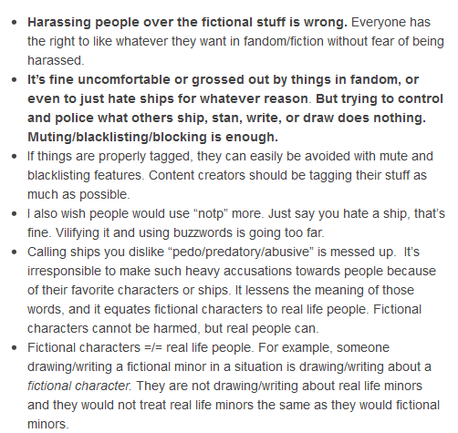 lizcourserants's tweet photo. Some pro-ship stances + talking points against common arguments from fandom/fiction antis. This is what I've got so far. This is a re-post, but from now on, I'll add any additions or revisions to this thread. Please feel free to add your suggestions too https://t.co/lLlqZbXxA3
