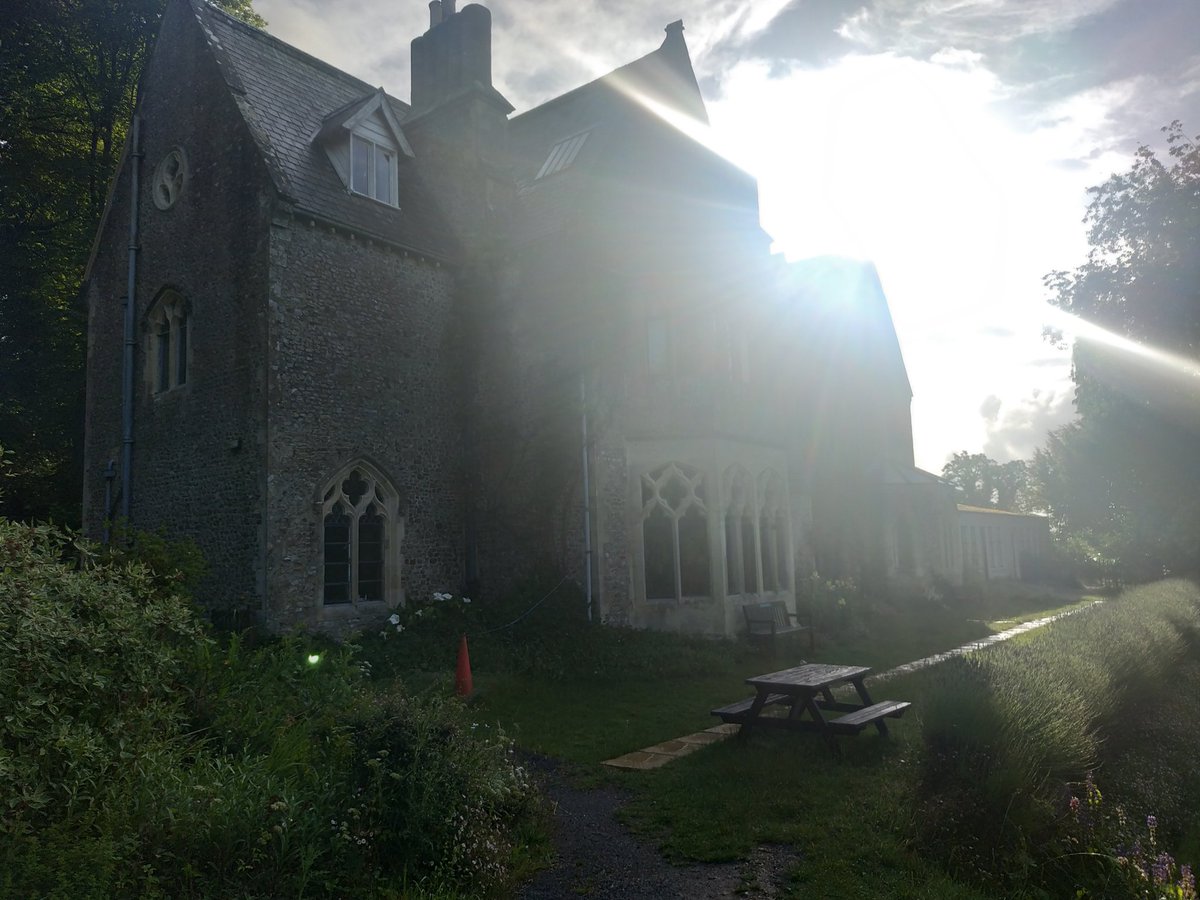 Good morning! In two weeks we're hoping to be welcoming guests back to our house and grounds. Book a place on our website monktonwyldcourt.co.uk