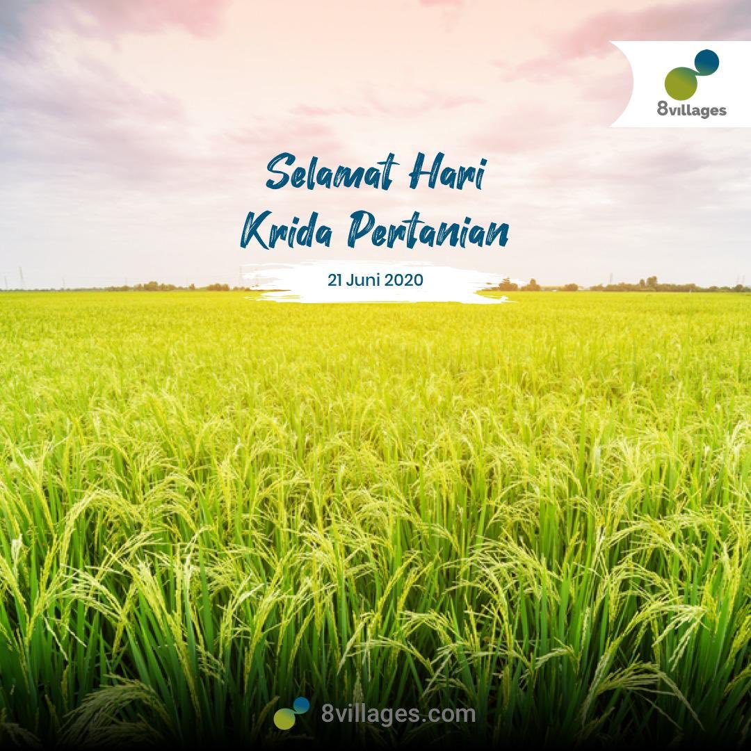 8villages's tweet photo. Selamat Hari Krida Pertanian!

Hari Krida Pertanian adalah hari penghargaan/apresiasi terhadap para pelaku pertanian yg telah berkerja keras menyediakan pangan untuk bangsa. Bisa juga dimaknai sebagai wujud introspeksi kita terhadap keberlangsungan pertanian yg ada di negara ini https://t.co/kweJ4Jzpoz