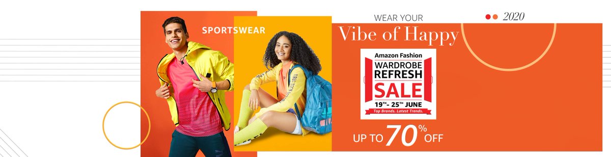 inmoonoffrs's tweet photo. 🌟Fashion Sportswear Store | Wardrobe Refresh Sale | Up to 70% Off🌟

⚡Top Brands | Latest Trends
⚡19th to 25th June
⚡10% Instant Discount Up to ₹1000 on SBI Cards

  #amazonindia #amazonfashion #WardrobeRefreshSale 
  #sportswear #vibeofhappy

👉🏼https://t.co/aLJuUzZnph https://t.co/RHBZnYgwzJ