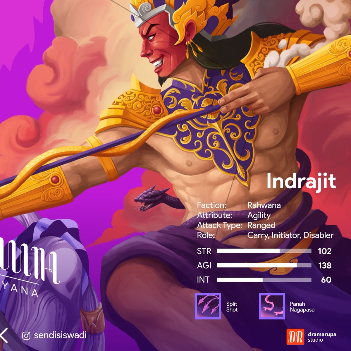 sendisiswadi's tweet photo. Kolabs asik bareng @ophanda 
Pertarungan anoman v Indrajit dalam wiracarita ramayana..
#Ramayana https://t.co/JVpBv68wPF