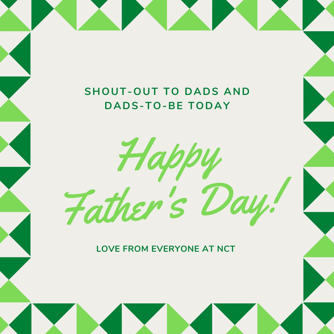 NCTcharity's tweet photo. Happy Fathers Day! 🙌🏿

You might not be celebrating in the way you usually would this year but we hope it's just as special! 💚 https://t.co/wLX7jl6lrl