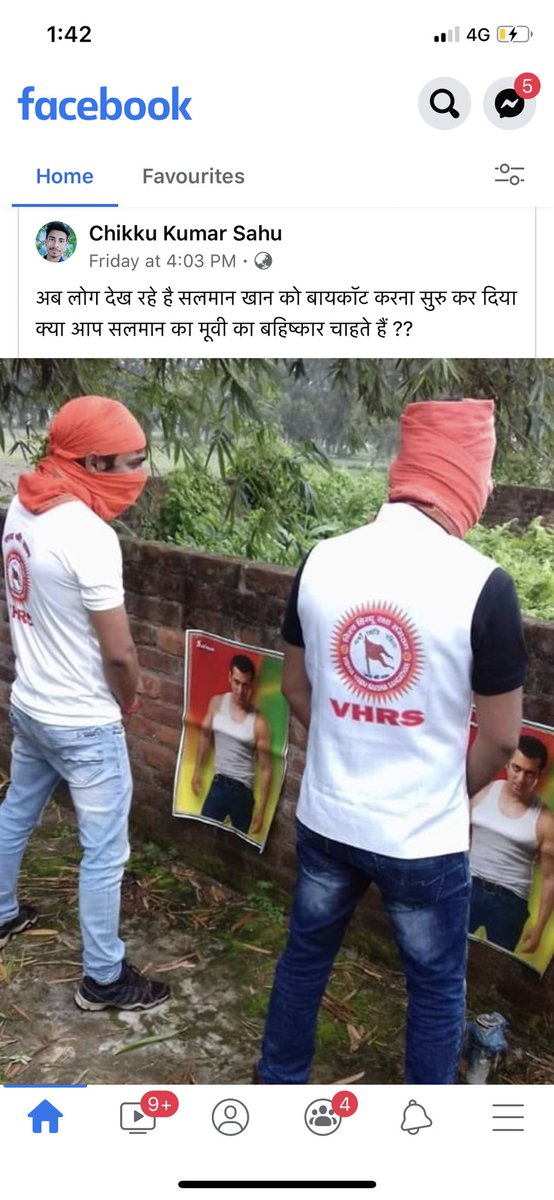 Deepak_Dips968's tweet photo. #BoycottSalmaankhan
#BoycottNepotism
#BoycottYRF
#BoycottDharma
#BoycottSKF
#BoycottVarun
#BoycottAlia
#BoycottBalaji
#BoycottSonamkapoor
#boycottkareenakapoorkhan https://t.co/Qz0h4ZHeij