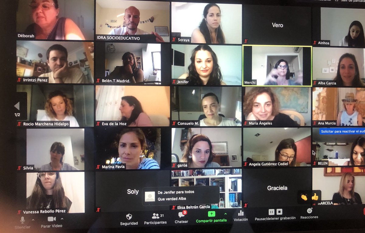 Ayer terminó nuestro I curso de educación emocional, certificado por ASEDEM (Asociacion Española de Educación Emocional” ha sido un éxito rotundo. Comenzamos a armar la segunda edición. <a href="/Andresparis1/">Andrés París</a>