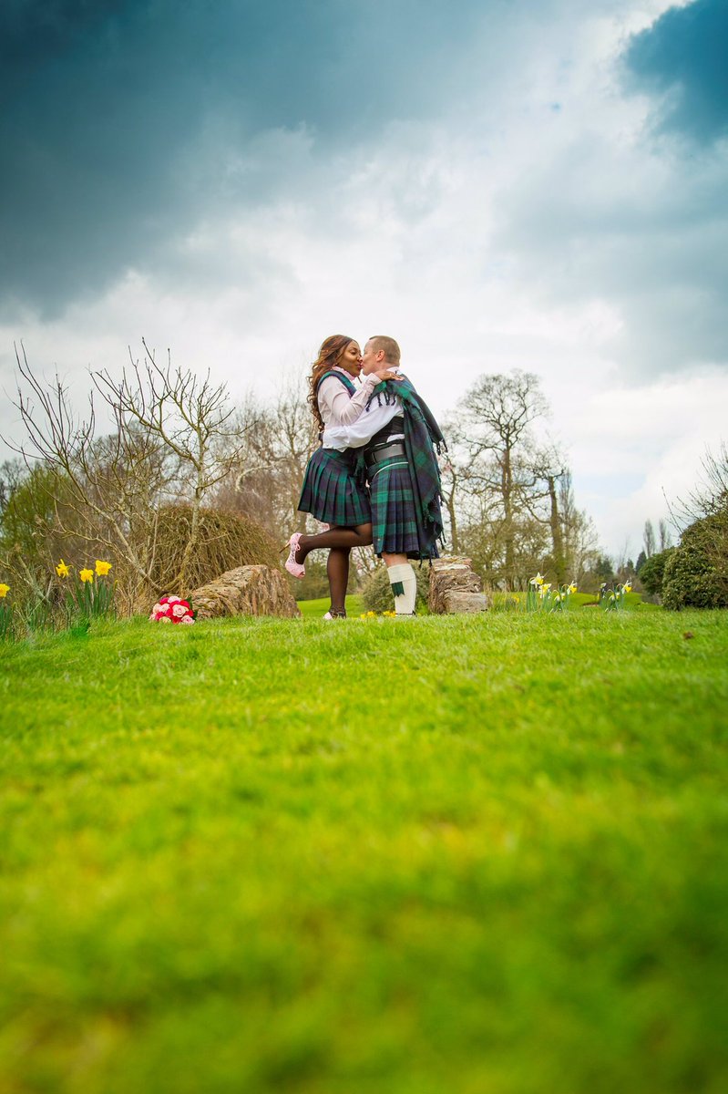DonJMarshall's tweet photo. Flashback to our Scottish Civil Wedding where this photo captures exactly what we are to each other #LoveKnowsNoColour #donerry https://t.co/0qjsz22NWq