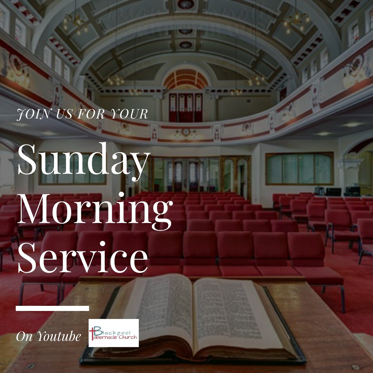 blackpooltab's tweet photo. J o i n  u s  l i v e  a t  1️⃣ 1️⃣ a m

Worship, Children's story &amp; Song, God's word preached

Click on the link below 👇
https://t.co/wtPVwHvOJb

#blackpool #blackpoolchurch #churchonline #sundayservice #knowhimandmakehimknown #gospel #beready #revival https://t.co/2MUmw07tPv