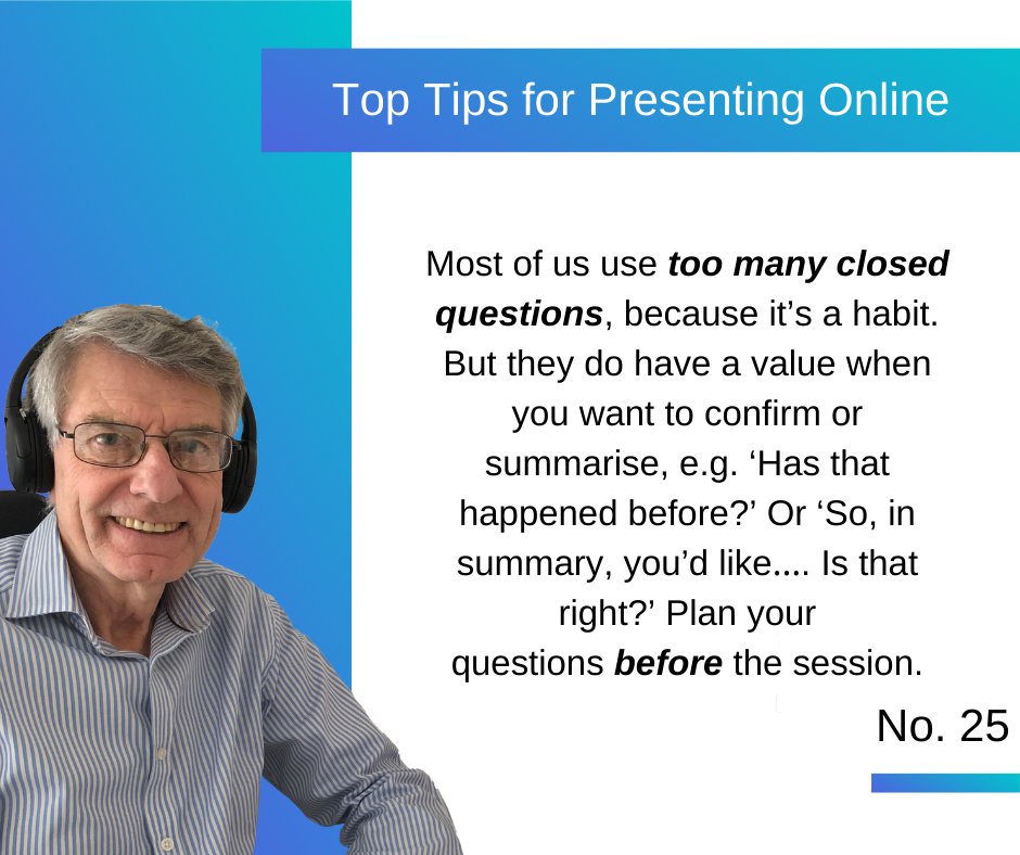Come back tomorrow for tip no.26 presentingsuccess.co.uk/top-tips-for-p… #TopTipsForPresentingOnline