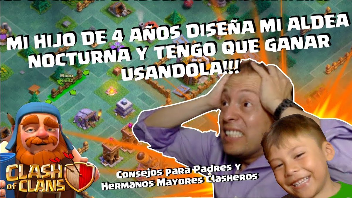 Hoy es el dia del padre (al menos aquí en Colombia) les quiero compartir este video con consejos para los que jugamos <a href="/ClashofClans/">Clash of Clans</a>
Con nuestros hijos!

Click aqui: 👇👇👇👇👇👇
youtu.be/6paG47d4lsA