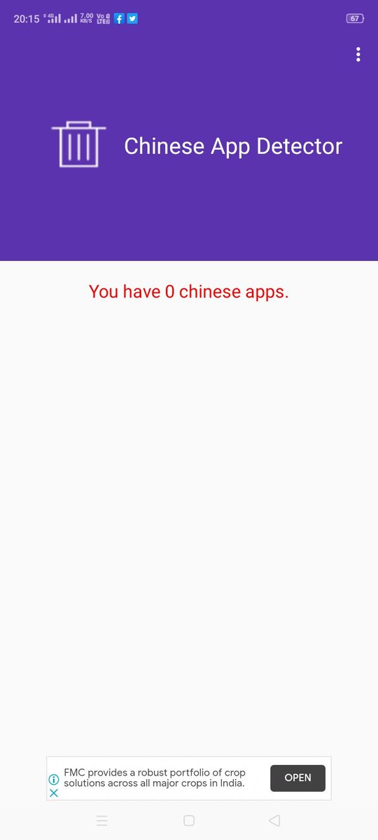 HardikMishra8's tweet image. I have 0 Chinese apps .. 
So frnds Kya ap bhi #banchinaapps ka part ho?
@akshaykumar @SirPareshRawal @PMOIndia #RemoveChinaApps @khiladi_Barkha @arppaul @Akshay_Brigade @Akshays_Storm @MackAryanAk @_Vivek_Khiladi