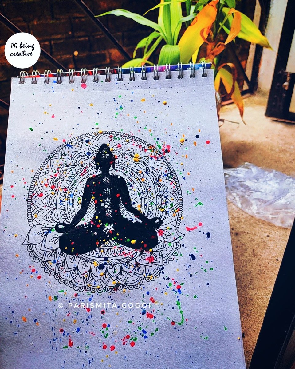 pgbeingcreative's tweet photo. Happy International Yoga Day
#YogaDay #Internationalyogaday2020 #mandalaart #artistsoninstagram #YogaAtHome #yogalife #artistsontwitter #pgbeingcreative #creativegirl #creativemind #yoga https://t.co/Rh6wfguSlp