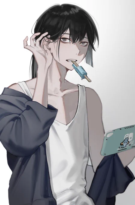長髪のおにいさん 