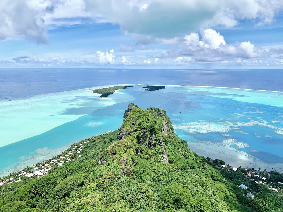 BlogTrotting's tweet photo. Vue à partir du Mt. Teurafaatiu (Maupiti, Polynésie française) + de photos : https://t.co/3rkRKLmcjU #Maupiti #island #hiking #ocean #wanderlust #optoutside #adventure #view #travelphotography #holidays #getoutstayout #naturelovers #beautifuldestinations #photooftheday https://t.co/uqacFKtmWh