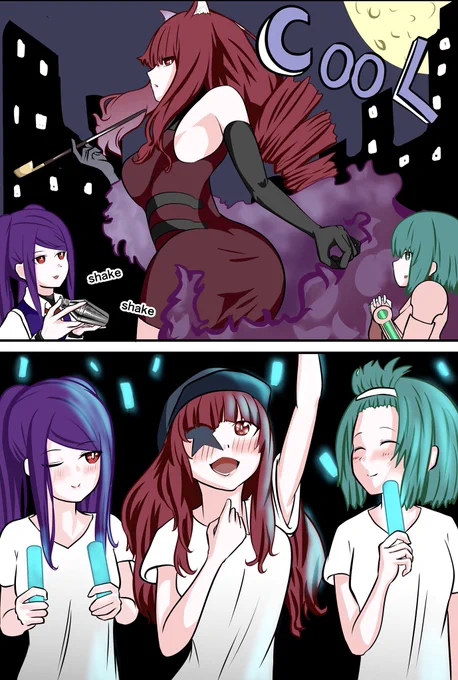 #va11halla
#絵描きさんと繋がりたい

best friend‼︎? 