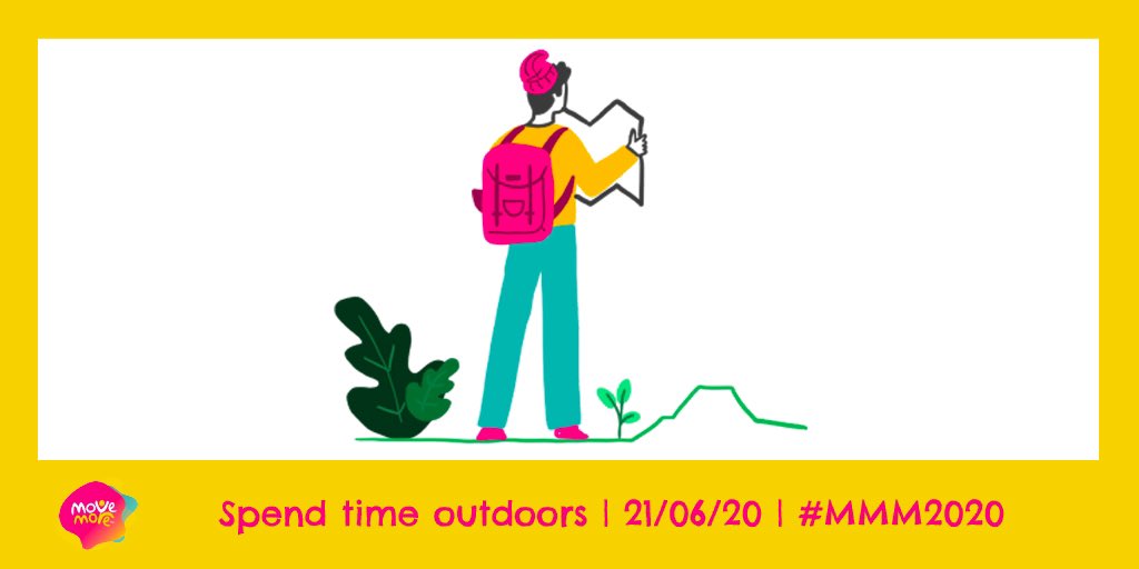 Move More Sheffield (@movemoresheff) on Twitter photo 🌈☀️Move More Month Day 21 ☀️🌈
The first day of Summer. Spending time in green space or connecting with nature can have huge health benefits. If you are able to, why not spend some time outdoors today?
<a href="/theoutdoorcity/">The Outdoor City</a> @ParksSheffield <a href="/SheffieldMind/">Sheffield Mind Ltd</a>
#MMM2020 🌈☀️Move More Month Day 21 ☀️🌈
The first day of Summer. Spending time in green space or connecting with nature can have huge health benefits. If you are able to, why not spend some time outdoors today?
<a href="/theoutdoorcity/">The Outdoor City</a> @ParksSheffield <a href="/SheffieldMind/">Sheffield Mind Ltd</a>
#MMM2020