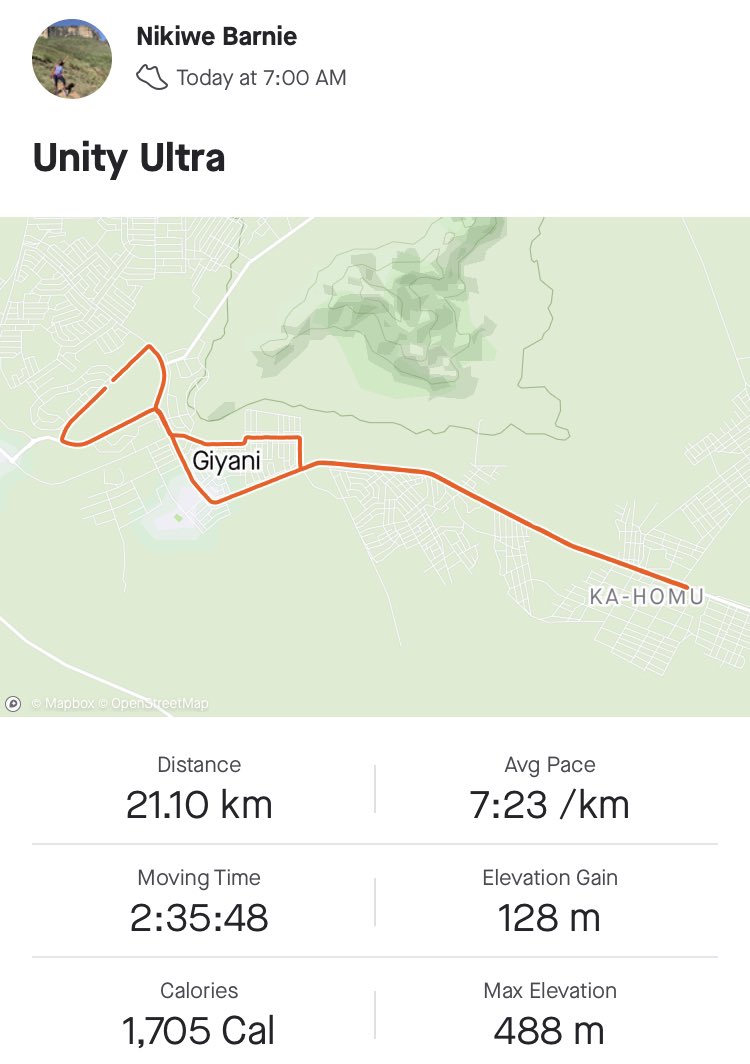 nikkie_purpl3's tweet photo. Smashing PBโs... healing the heart and listening to my silenced voices that have been trying so hard to speak to me. I ran alone but I ran with others! #UnityUltra https://t.co/5KKo7AJnZH