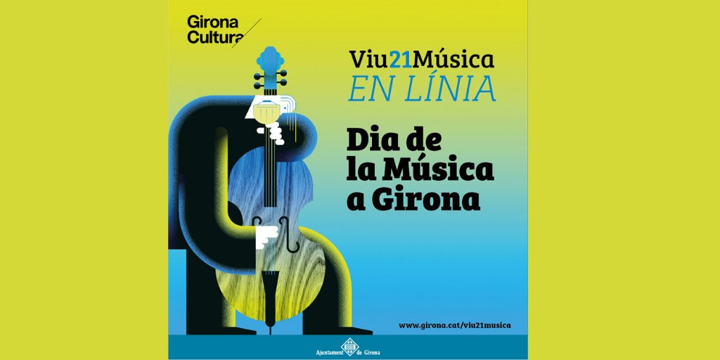 LaMarfamusica's tweet photo. Avui #Viu21MúsicaENLÍNIA gaudiu i voteu fins al 28/06 al YouTube de @cultura_gi els vídeos que ens han fet arribar artistes de diferents estils musicals.
👉 https://t.co/khBUgPybUp
El més votat a concurs guanyarà l’enregistrament d’un vídeo en directe.
@Joventut_gi @girona_cat https://t.co/X7FX574mDr