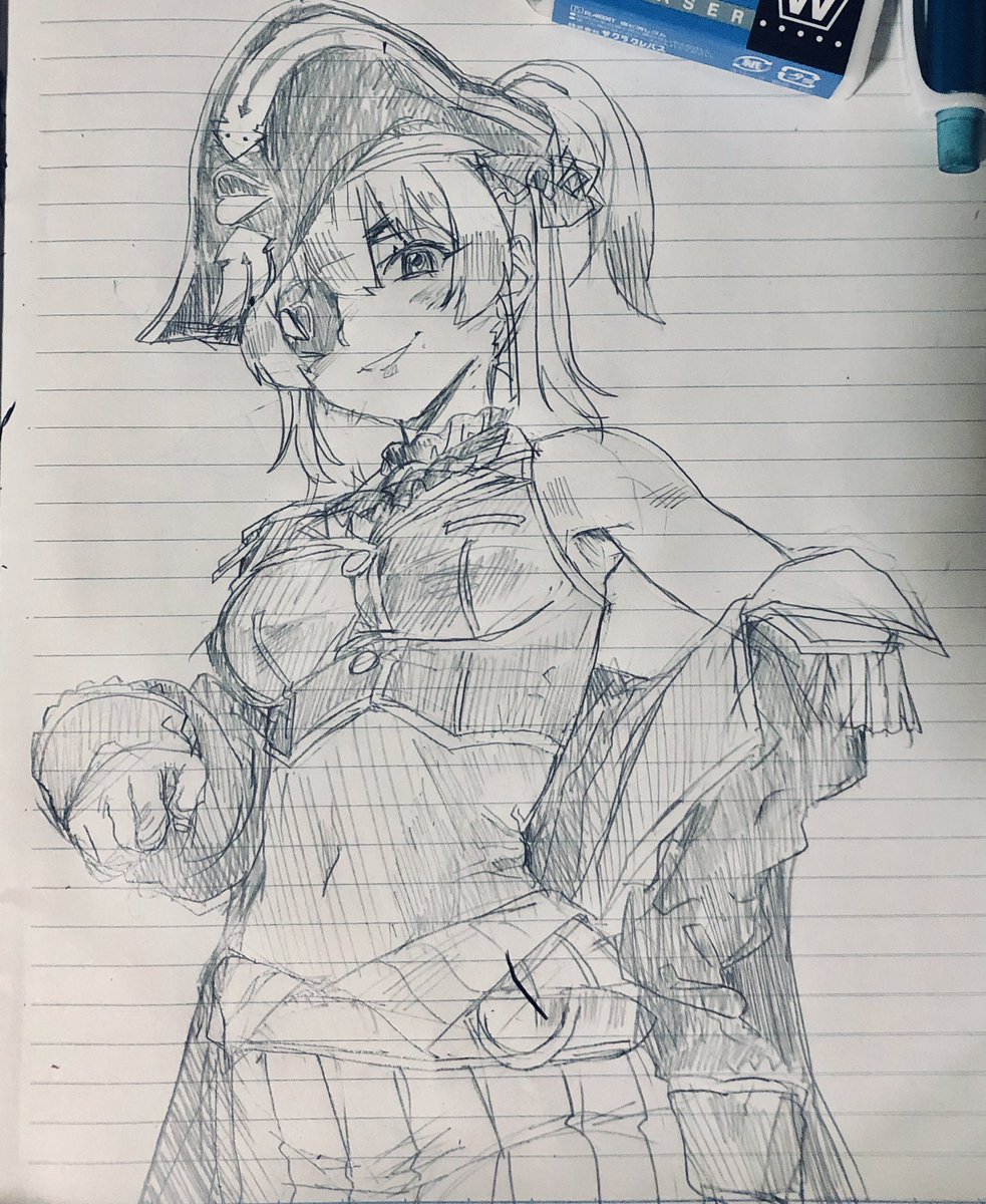 船長描いてみた 