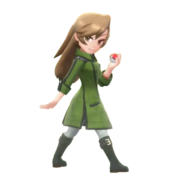 Anyway, back to Coach Trainers. They're actually recolored versions of their game's Ace Trainers. But unlike the Ace Trainers they appear much earlier in the game. And their role is to literally help teach the player how to play Pokemon. I. Love. This.