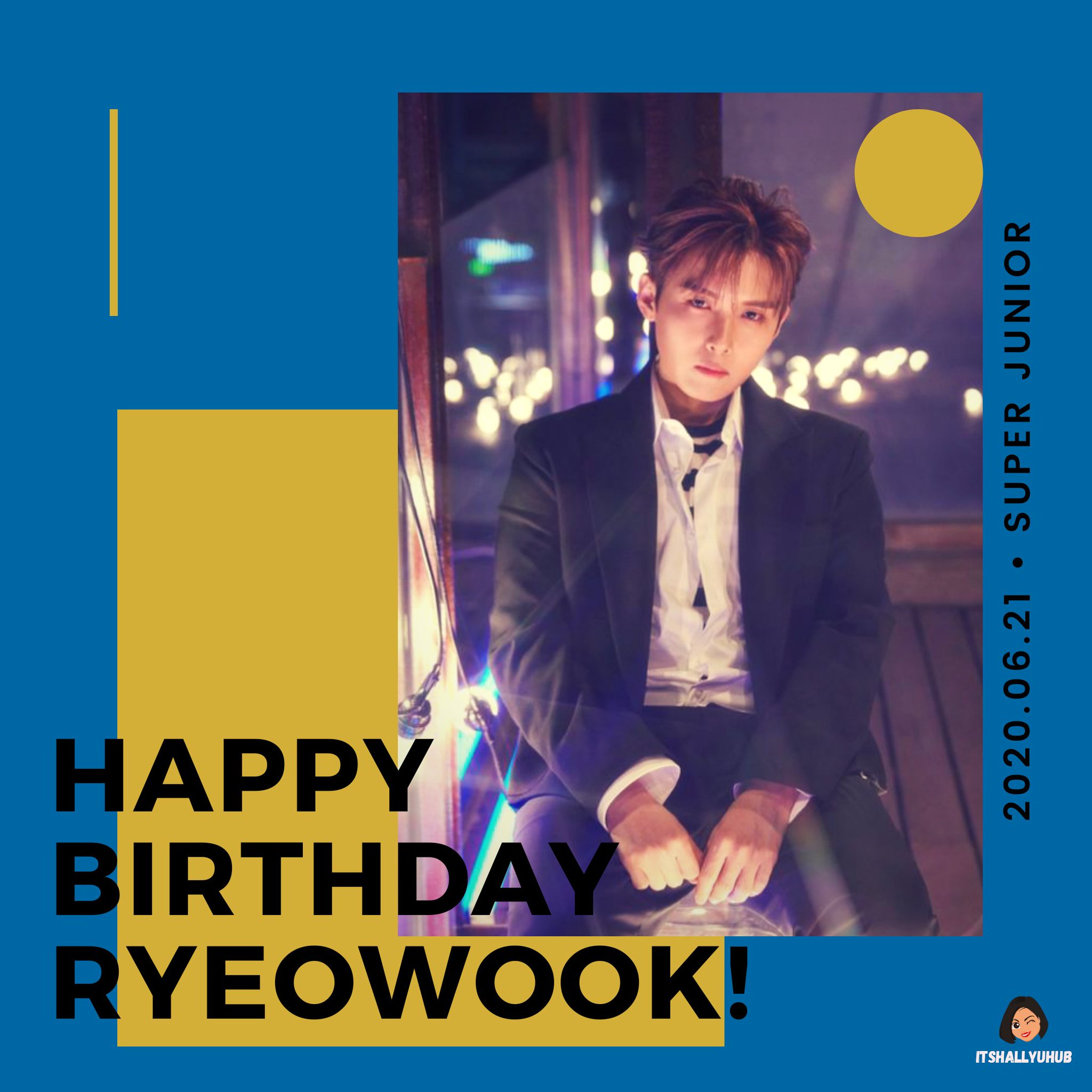 Happy birthday to our little prince, Kim Ryeowook!    