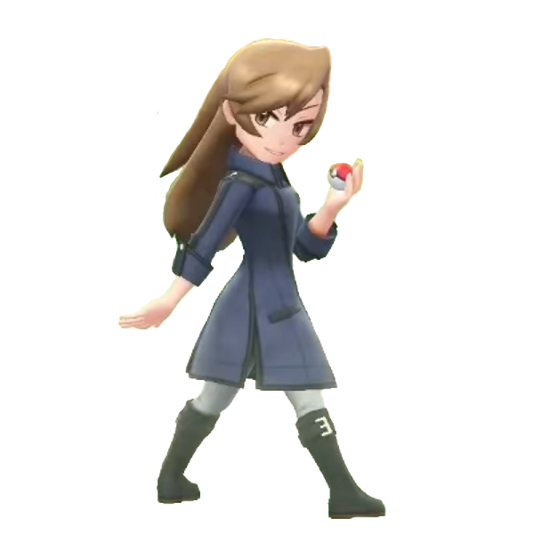 Anyway, back to Coach Trainers. They're actually recolored versions of their game's Ace Trainers. But unlike the Ace Trainers they appear much earlier in the game. And their role is to literally help teach the player how to play Pokemon. I. Love. This.