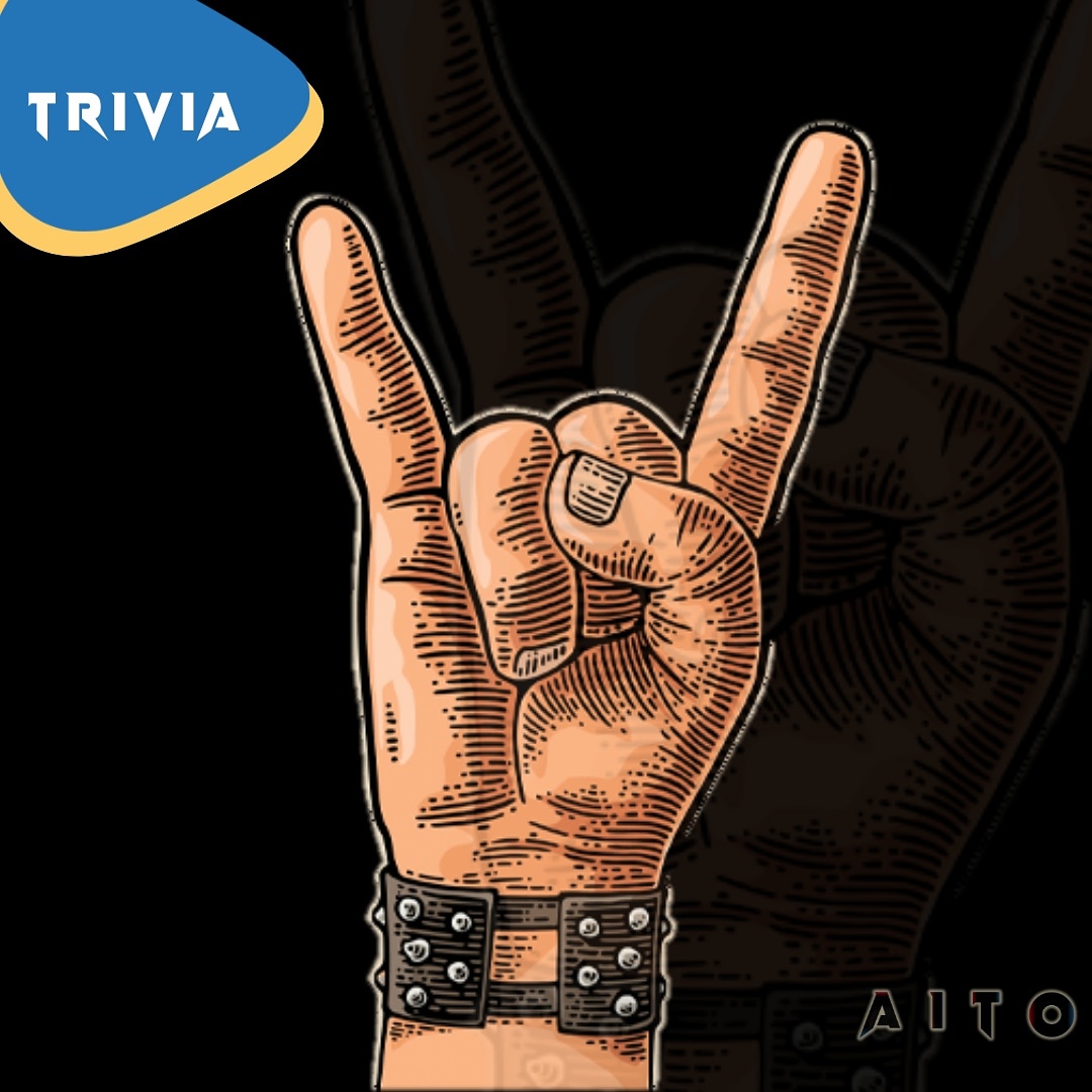 aitotheband's tweet image. The devil horns sign is synonymous with all things rock. Thousands of fans will throw this gesture high in the air to show their support for the band. But do you know where this hand sign came from?

Share your answers in  comments 🤘

#devilshorn 
#rockon🤘 
#rock 
#rockmusic